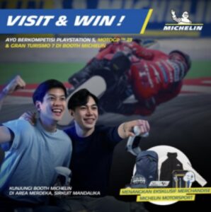 Michelin Rayakan Kemenangan ke-500 dan 50 Tahun Inovasi di Indonesia Grand Prix 2023
