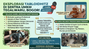 Liputan TabloidHitz  Jelajahi Sentra UMKM Tegalwaru Bogor: Paket Lengkap Wisata Edukasi dan Belanja Kreatif!