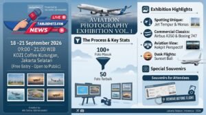 Liputan Dan Wawanacara Tabloidhitz Dengan Bapak Abi  Satria:  Pameran “Aviation Photography Exhibition Vol. 1”